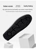 Men’s Trendy Genuine Leather Loafers - Soft Sole Slip-ons, Plus Size Casual Driving Moccasins for Spring & Autumn.