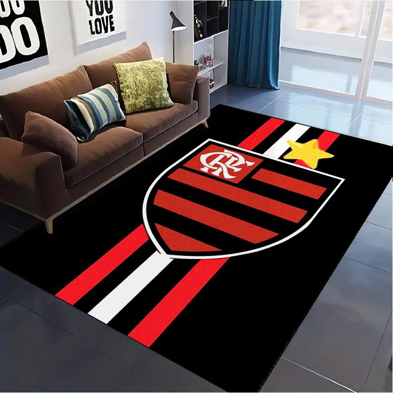 Flamengo logo Carpet Rug for Living Room Bedroom Home Sofa Decoration,Kids play Non-slip Floor Mat