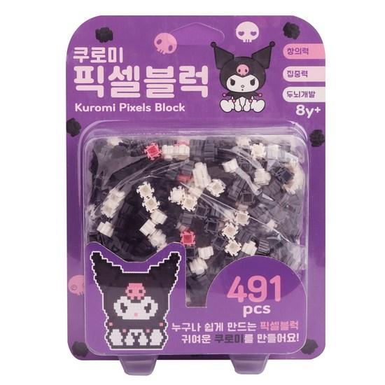 Sanrio Bunnyland Kuromi Pixel Block, oblíbená postava v Koreji