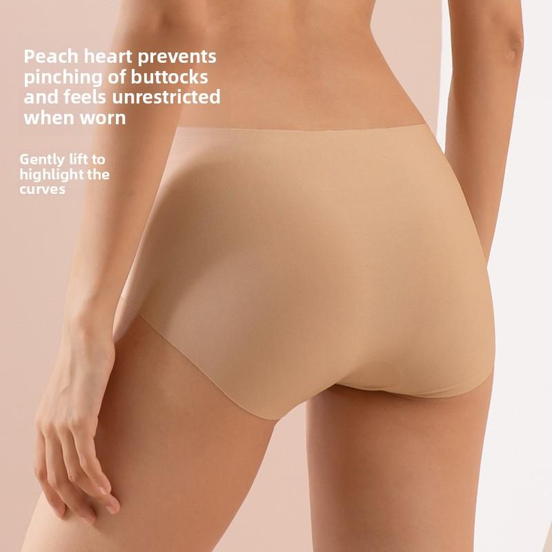 Plus Size Ladies Spring and Summer Light Plastic Belly 7A Antibacterial Breathable Bottom Non Scratch Briefs