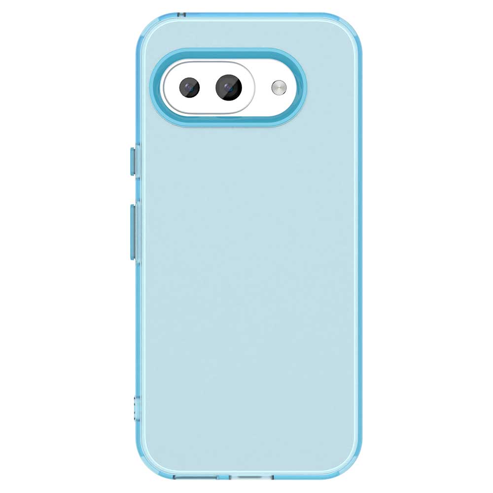 

Матовый чехол для Google Pixel 9A Обложка Pixel 9A Funda Coque Матовый Полупрозрачный ПК Конфетный цвет Задний бампер для телефона Pixel 9A For Pixel 9A синий