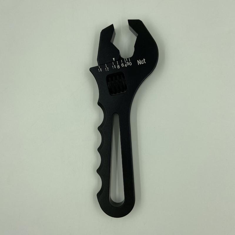 Portable AN Hose Fitting Adjustable Wrench Spanner Lightweight Aluminum Alloy 3AN-16AN Manual Repair Tool Red/Blue/Black