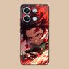 Demon Slayer Tanjiro Phone Case for Xiaomi 15 14 13 12 Mi 11 T Ultra Lite Pro S X 5G Colour Printing Cellphones Cover Smartphone