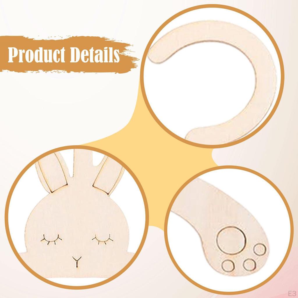 5 Pieces Wooden Hangers Clothes Hanger Children’s Cartoon Non Slip Infant Nursery Closet