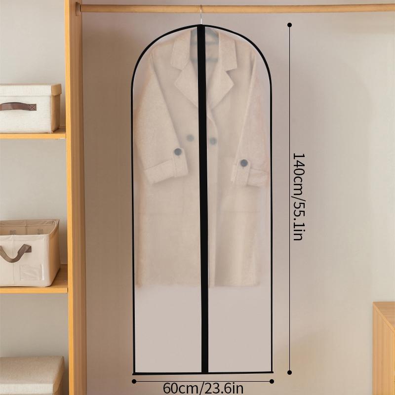 

Пылезащитный чехол для одежды, водонепроницаемая одежда, пылезащитный чехол для пальто, костюма, платья, подвесные сумки для одежды, органайзер для шкафа
