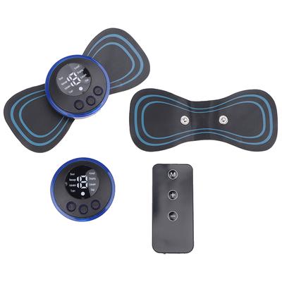 Patch de Massage des vertèbres cervicales Ems anglais, masseur électrique du cou avec télécommande pour le soulagement des douleurs musculaires et la Relaxation des épaules