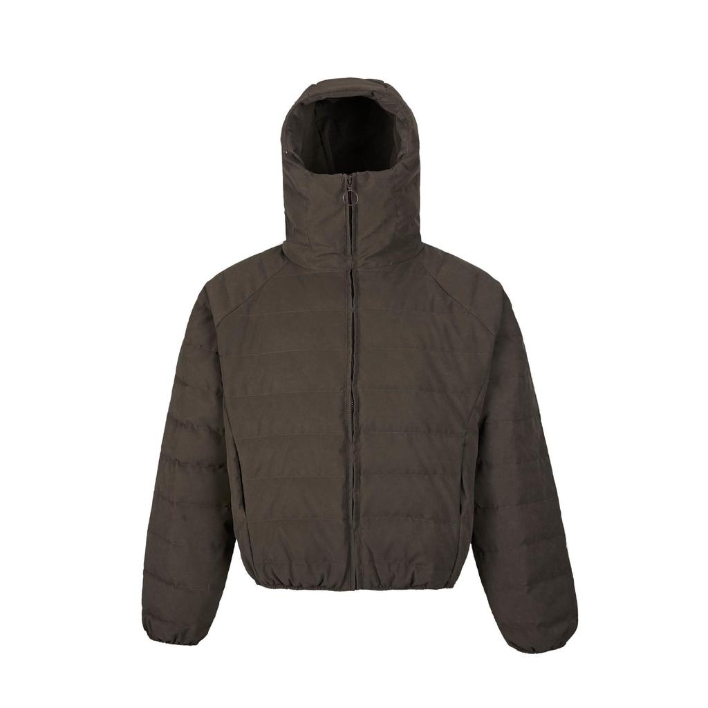 EME Yishengyiyi Lightweight 90% White Duck Down Hooded Jacket for Autumn/Winter Warmth