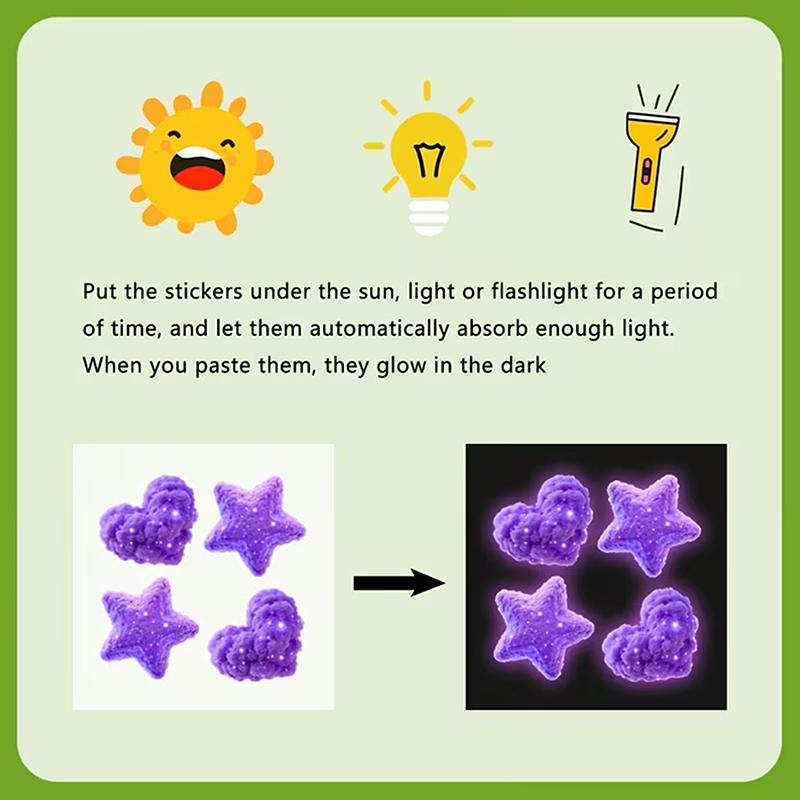 

Романтические Светящиеся в темноте Наклейки на унитаз Фиолетовая Звезда и Сердце Наклейки на стену Самоклеящиеся Съемные Светящиеся Арт Декор для дома A