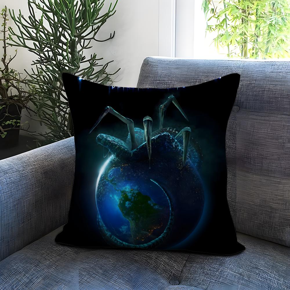 Popular Aalien Earthed Cushion Cover Comfortable Reversible Pillow Cover Ideal for Car Sofa Bedroom  Beyond
