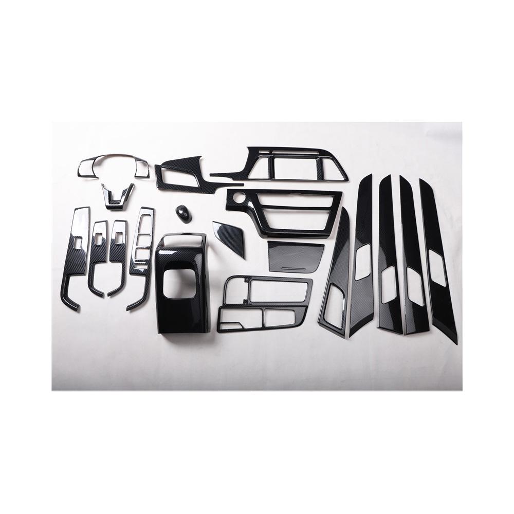 Carbon Fiber Car Gear Interior Panel Central Console Dashboard Trims Decoration for Hyundai Sonata Lf 2014 2015 2016 2017 2018 9