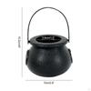 6 Pieces Candy Bucket with Handle Halloween Holder Pot Kettles Cups Pail Party Favors