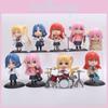 Unique 9 Styles Q Version Anime Character Drummer Figure Pvc Doll For Collectors