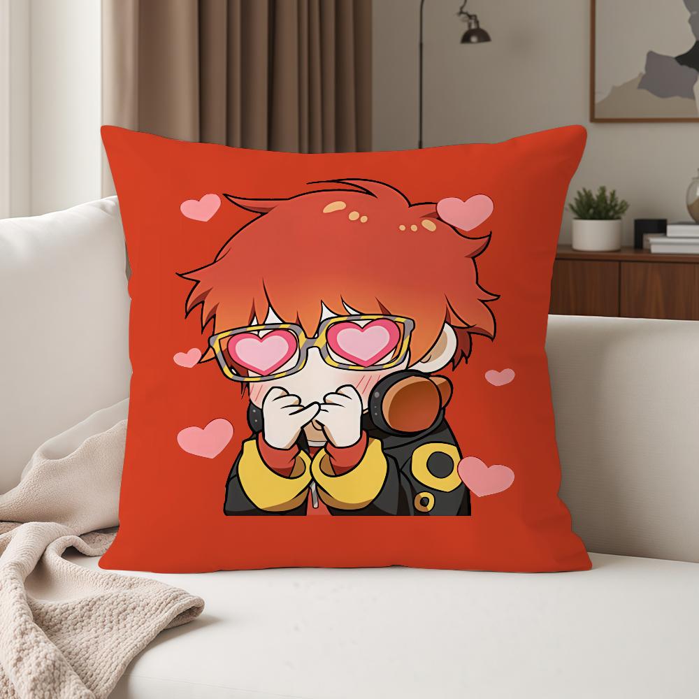 Hot Game M-Mystic Messenger 707 Pillow Case Suitable For Bedrooms Living Rooms Cars Home Decoration