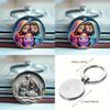 Classic Zinc Alloy Keychain With Elegant Style For Car Keys And Daily Accessories