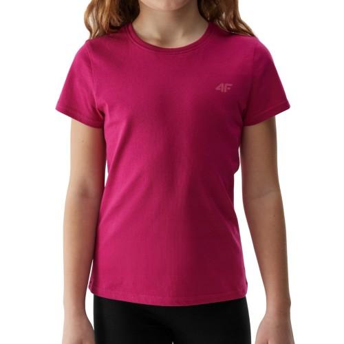 

4F Girls Plain Organic Cotton T-Shirt 14-15