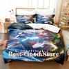 Unnamed Memory Bedding Set Single Twin Full Queen King Size Bed Set Adult Kid Bedroom Duvetcover Sets 3D Anime Bed Sheet Set