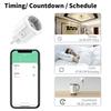 20A Smart Plug WiFi Socket EU Outlet With Power Monitor Timing Function Tuya Smart Life APP Control Works With Alexa Google Home