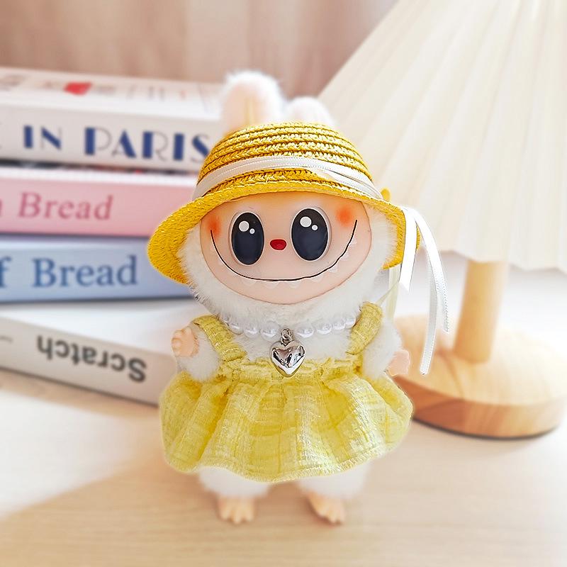 

В наличии: 17см Вязаная одежда для куклы Лабубу - Аксессуары для плюшевых кукол 1-го и 2-го поколения