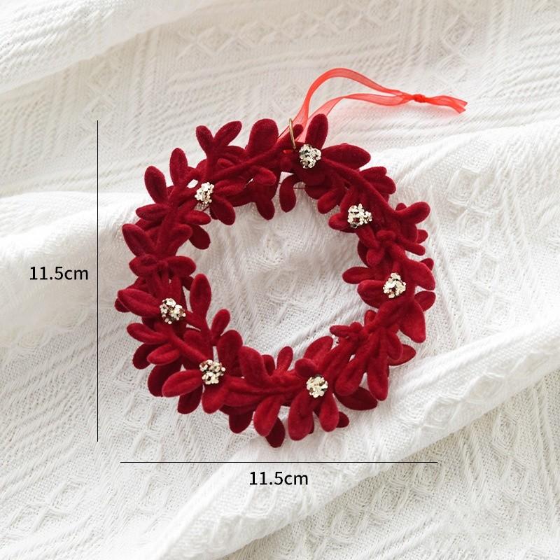 Christmas Reindeer Red Ornaments Holiday Tree Hanging Decor Home Displays Window