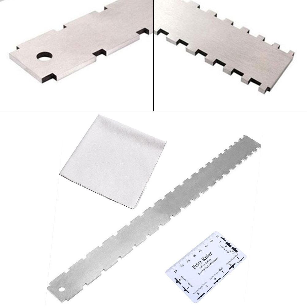 20 X 20 cm Gât crestat șir Fret Slot Depths Sliver White