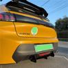 Peugeot 208 GT Bakre Bumperdiffusor (2019-2021) - Bilens exteriöraccessoar