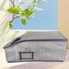 1pc Multifunctional Dust-proof Fabric Storage Box with Zipper Closet Organizer Baseball Caps Hats Clothes Organizer and Storage