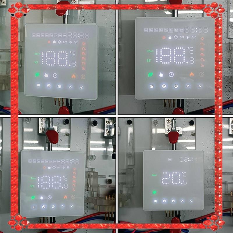 24-Hour Delivery Tuya Wifi Smart Thermostat Electric Floor Heating TRV Water Gas Boiler Temperature Voice Remote Controller 3A D