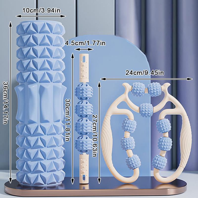 Leg Shaping Massage Roller Of Circular Leg Slimming Leg Massager Muscle Stretching Equipment Fascia Stick Yoga Fitness Column