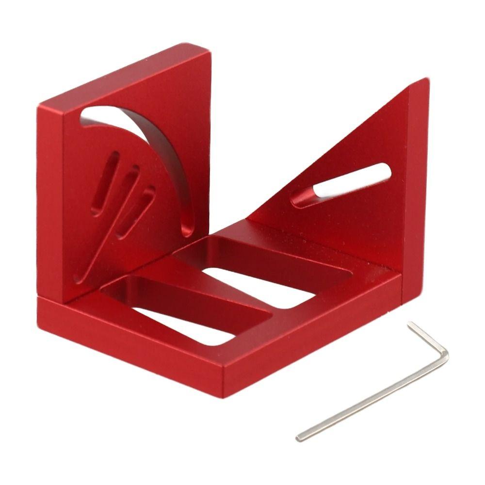 Aluminum Zinc Zinc Alloy Square Dovetail Jig Multifunctional T-shaped Angle Ruler DIY Enthusiasts