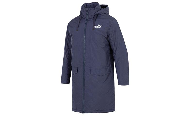 PUMA Down Jackets Men s Blue Hooded Moderate Other 673647-43 S