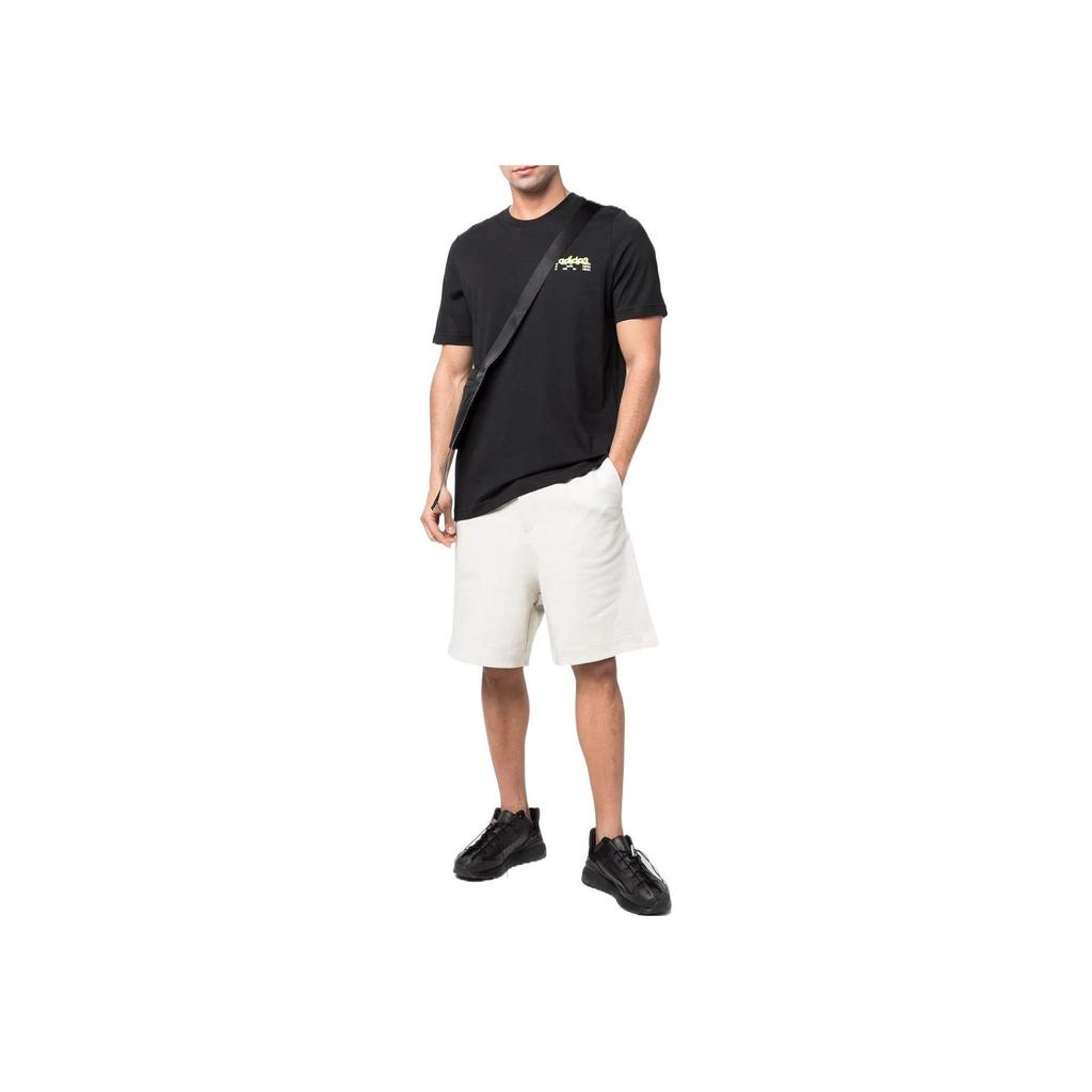 Y-3 SS22 Straight Leg Mid-Rise Shorts Men Shorts Off-White HG6209