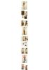 Women's Pure Wool Half-High Neck Knit Sweater - Solid Color, Warm Autumn/Winter Pullover