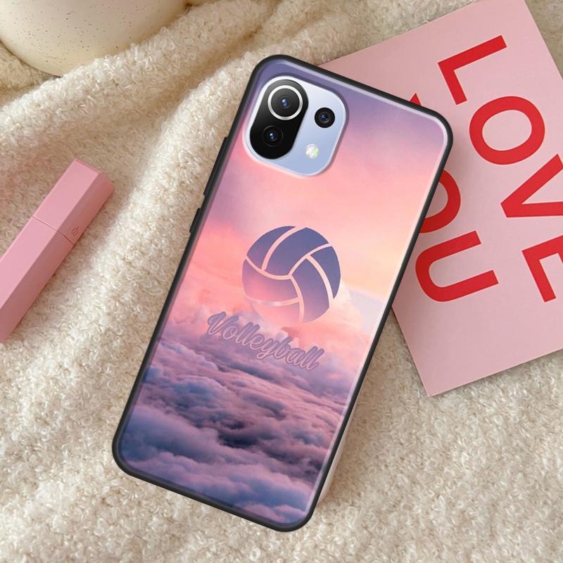 Volleyball Sport Back Case For POCO X4 Pro F1 F2 F3 X3 GT M3 M4 X3 Pro Cover For Xiaomi 11T 12 Pro 11 Lite