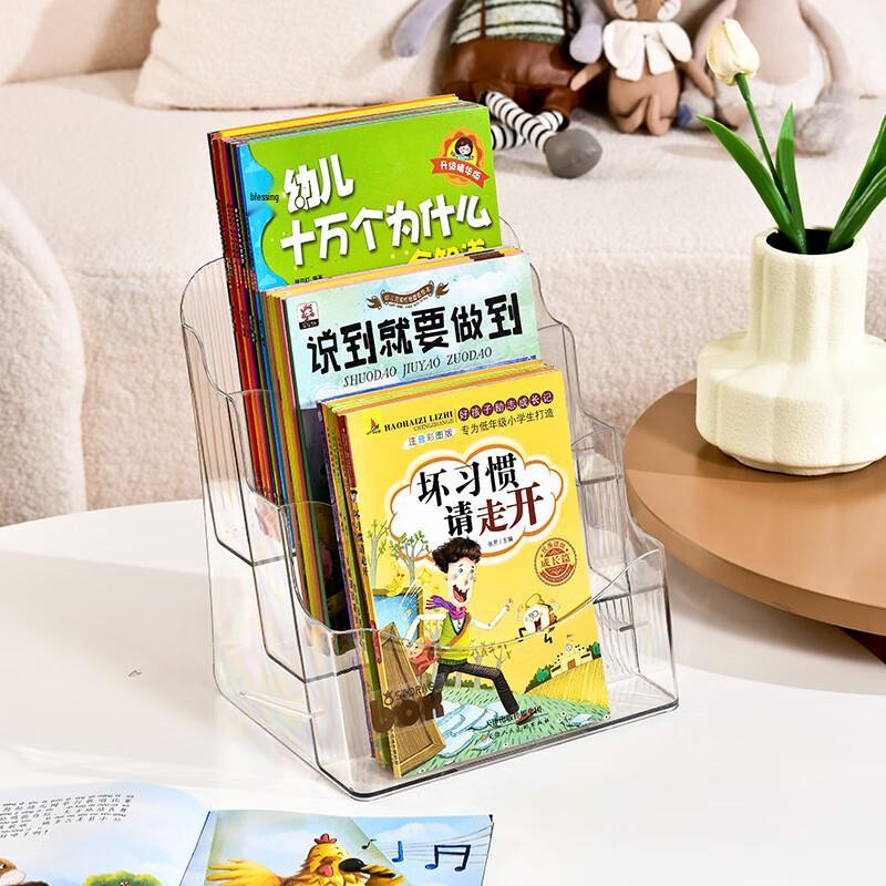 

Lu Bang Xiong Acrylic Book Stand & Storage Rack