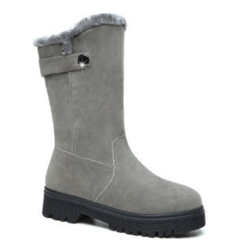 

Новая утолщенная обувь, водонепроницаемая, противоскользящая, легкая и универсальная зимняя обувь для женщин 39