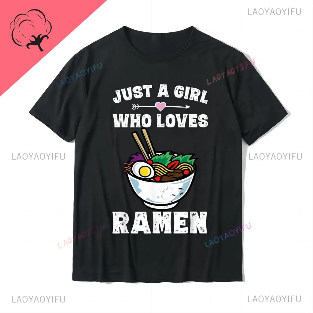 Kawaii Japan RaUnisex Cat Print Tshirt Animated Cat Love Round Cut Cotton Tshirt Harajuku Unisex Unisex Summer Streetwear O-neck Tops Unisex