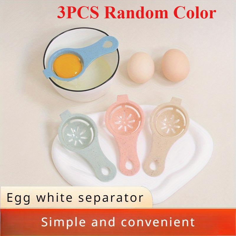 1/3PCS Egg Separator - Kitchen Baking Tool for Yolk and White, Ideal for Christmas & Halloween Baking