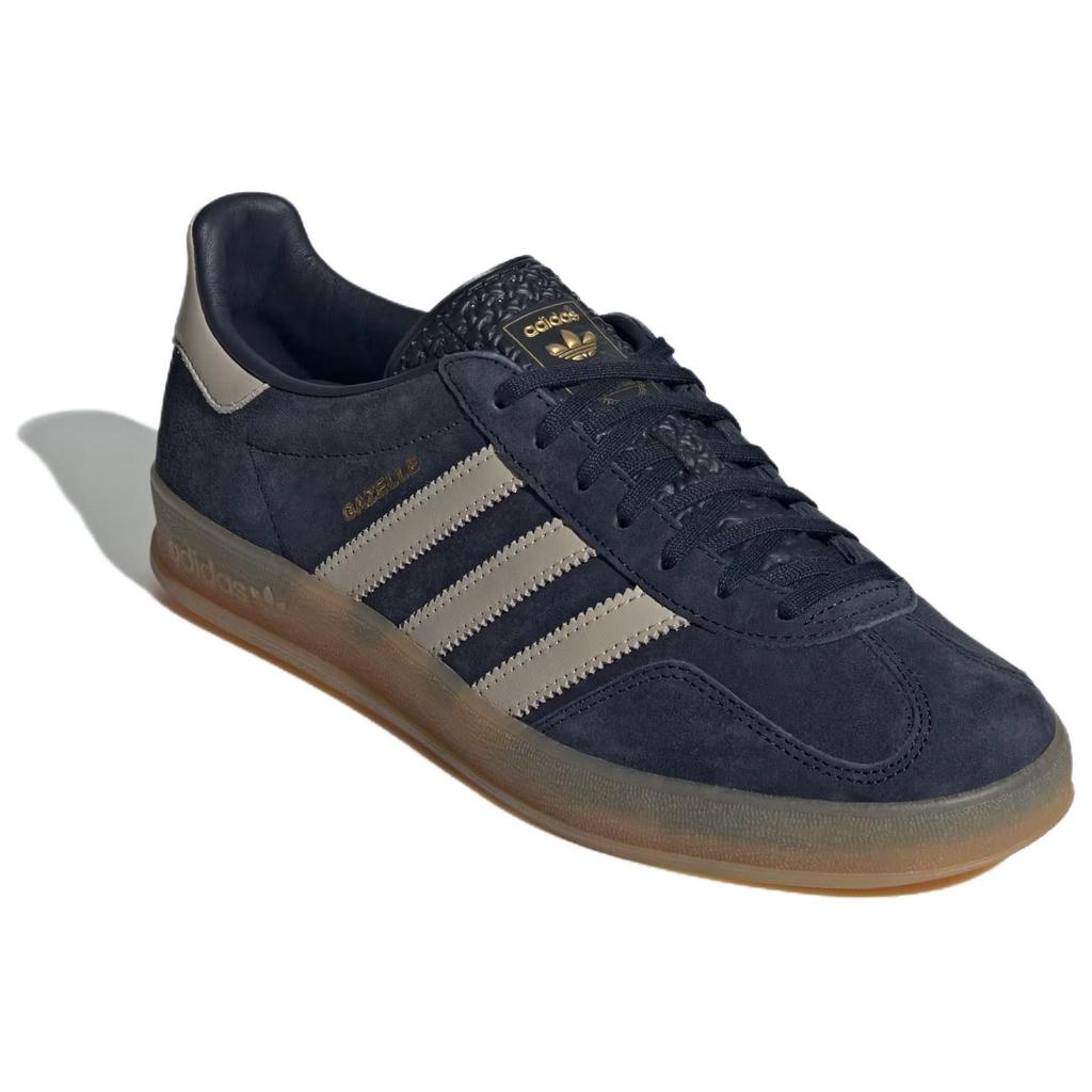 adidas Gazelle Indoor Legend Ink Men Sneakers Blue Wonder-Beige Gum IH7501