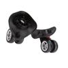 2pcs Luggage Replacement Wheel, Suitcase Wheel Trolley Wheel Set Double Bring Wr Silent Sy Install for Luggage with Plastic Material
