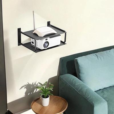 Layer Projector Shelf Wall Mount Storage Solution for Router And Accessories