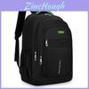 Urban Minimalist Student Backpack With Large Capacity And Striped Pattern For Daily Use