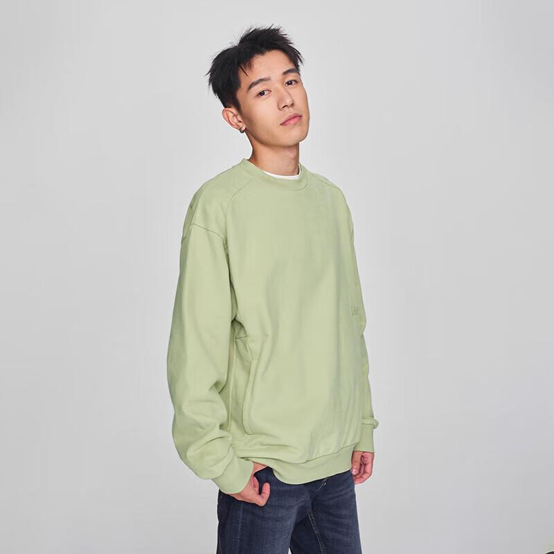 Lee Men's Comfortable Spliced Design Sweatshirt
