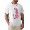 Pink Cheetahleopard Tshirt Soft Stretch Short Sleeve Top