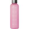 [ Exclusive] Wahei Phrases Water Bottle with Scale 560ml Pink Water Bottle My Bottle Sports Bottle BPA Free Unbreakable Light AMH-1644