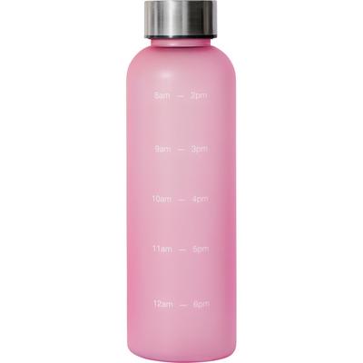 [ Exclusive] Wahei Phrases Water Bottle with Scale 560ml Pink Water Bottle My Bottle Sports Bottle BPA Free Unbreakable Light AMH-1644