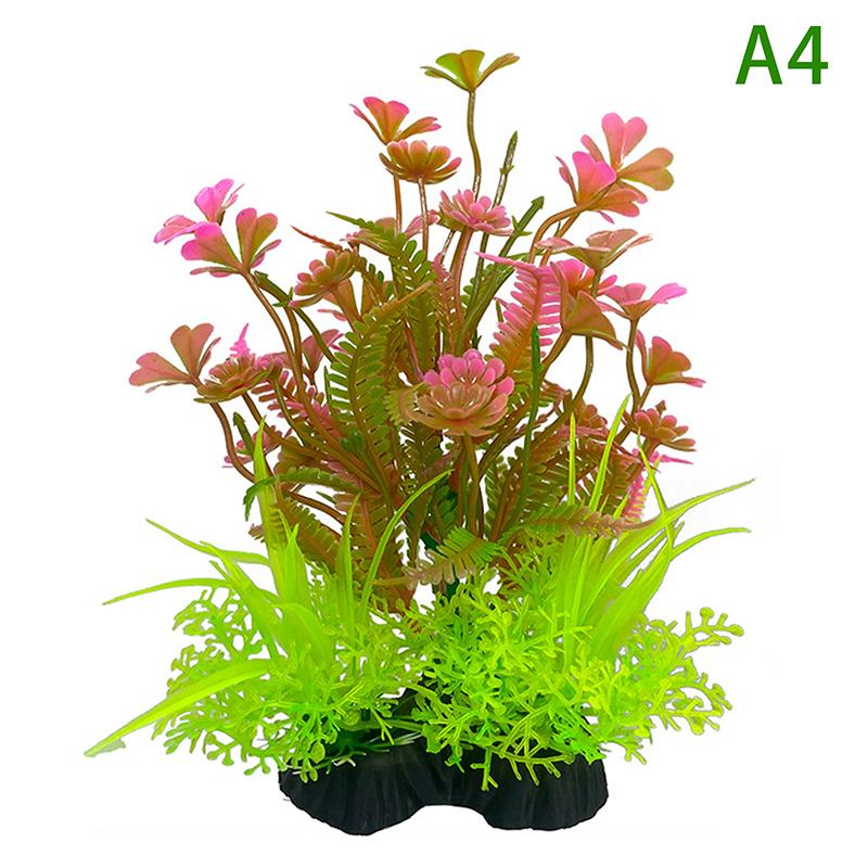 Aquarium Kunststoff Simulationspflanze Aquarium Künstliche DIY Wasserpflanze Wassergras Aquarium Dekorationen Zubehör
