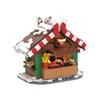 Bausteine Weihnachtsgrill Bau-Modell Weihnachts-Winter-Geburtstagsgeschenk