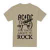 T-shirt da uomo per chi sta per fare rock