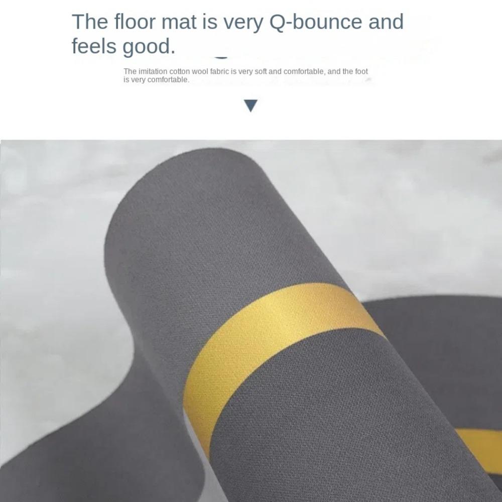 New 40*40cm Lotus Flower Carpet Large Non-slip Bathroom Floor Mat 3D Absorbent Door Gasket Living Room Table Bedside