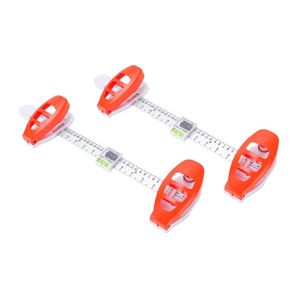 2pcs Picture Hanging Tool ABS High Accuracy Easy Alignment Hanging Tool for Frames Artworks